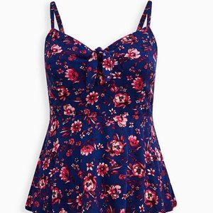 Torrid Peplum Eyelet Cami